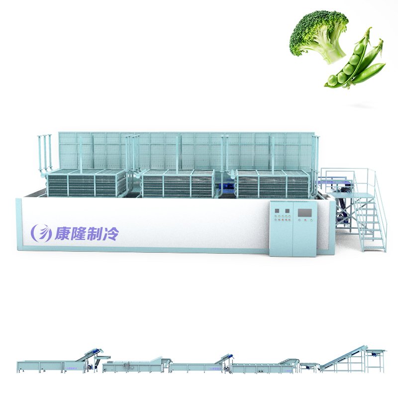 Frozen Vegetable Processing Line application reference
